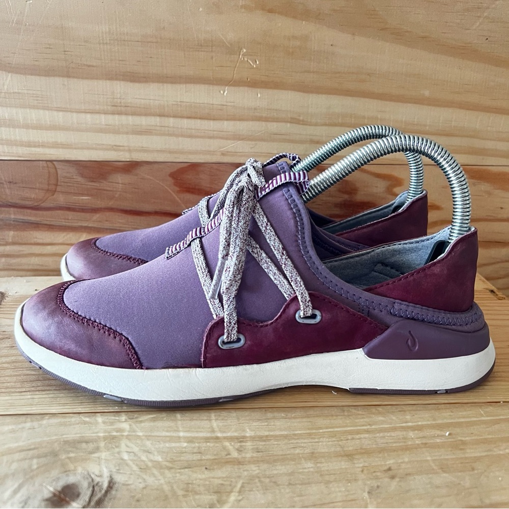 Olukai Miki Li Convertible Sneaker in Plum size 7 - Picture 8 of 16